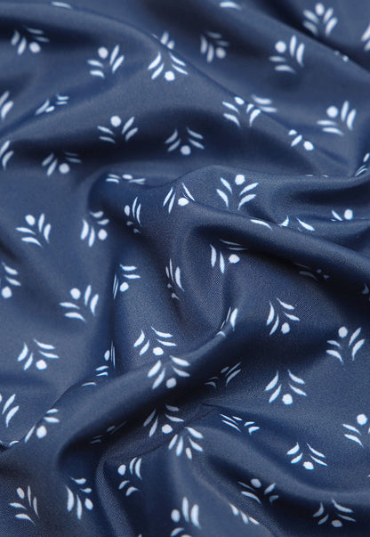 Short De Baño Hombre Print Azul