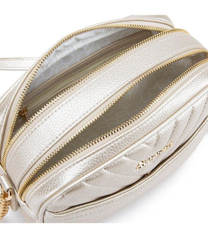 Cartera Mujer Bandolera Grande Dorado