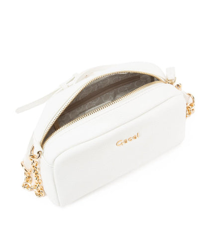 Cartera Mujer Bandolera Pequeña Blanco