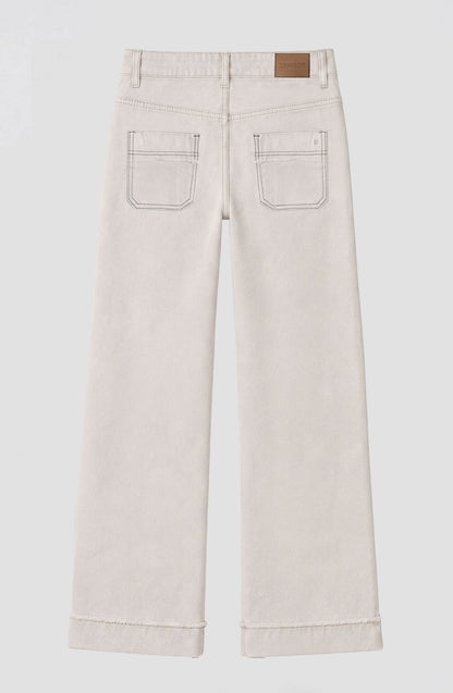 Pantalón Mujer Sun Ecru