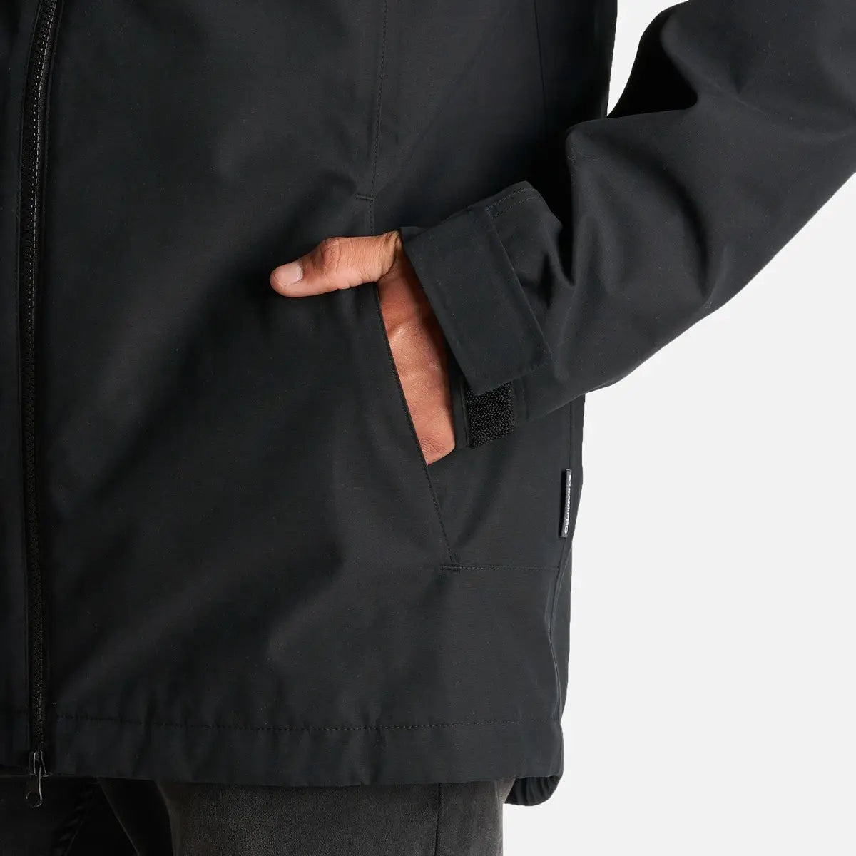Casaca Hombre Citizen Warm B-Dry Hoody Jacket Negro