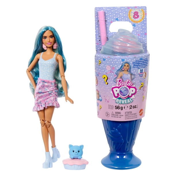Barbie Pop Reveal Muñeca con  Mascota