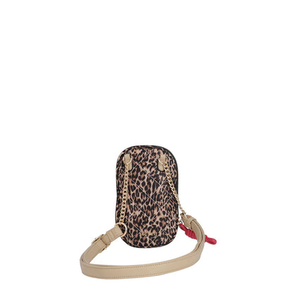 Porta celular Ginza Leopardo