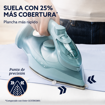 Plancha a Vapor Oster S7000 Ceramica Golpe 180g 1600W Verde