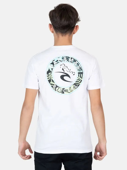 Polera Niño Drifline Blanco
