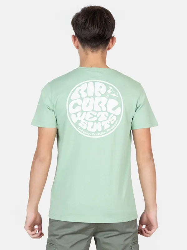 Polera Niño Shoulder Verde