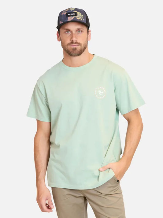Polera Hombre Oversize Sea Path Verde