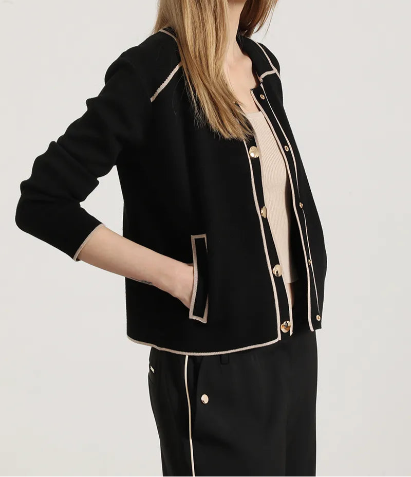 chaqueta-mujer-punto-vivos-contratono-negro