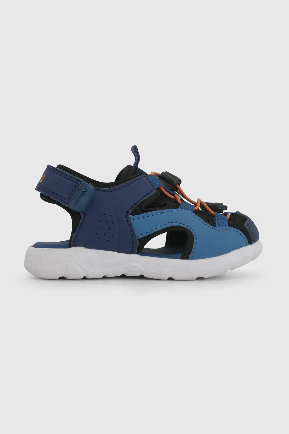 Sandalia Niño Caminante con Velcro Outdoor Azul