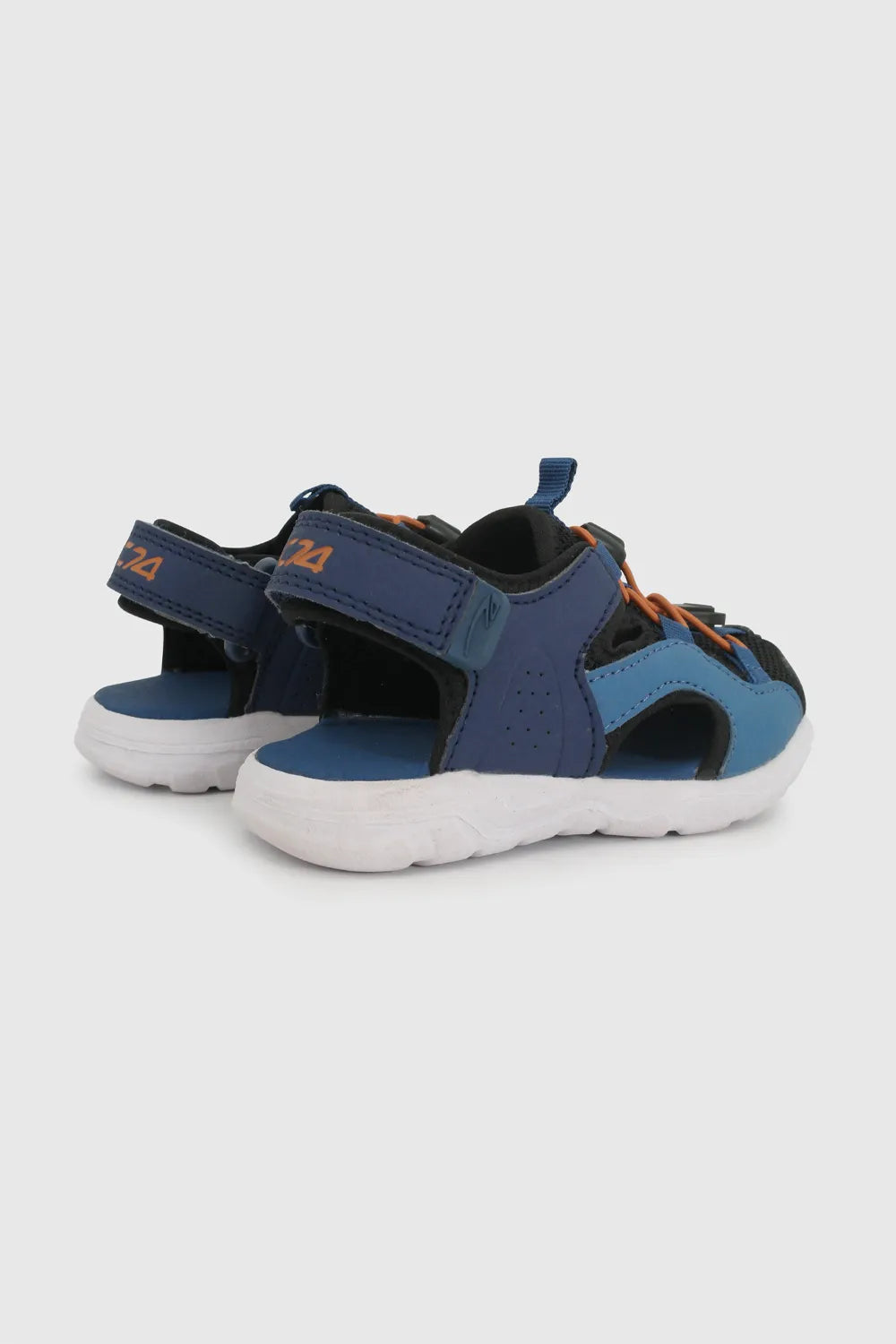 Sandalia Niño Caminante con Velcro Outdoor Azul