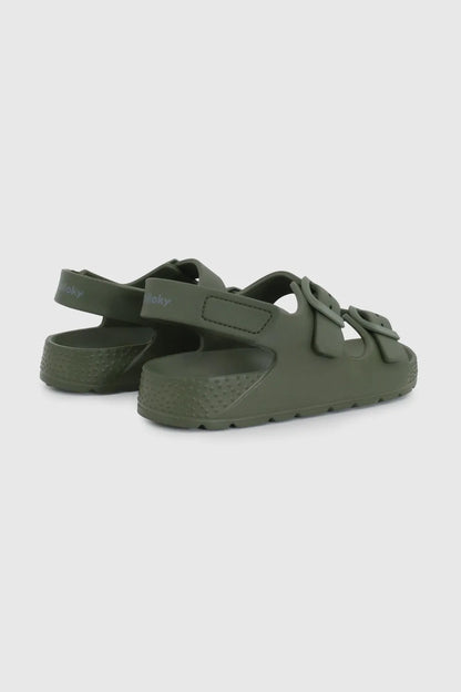Sandalia Niño de Agua Verde Militar