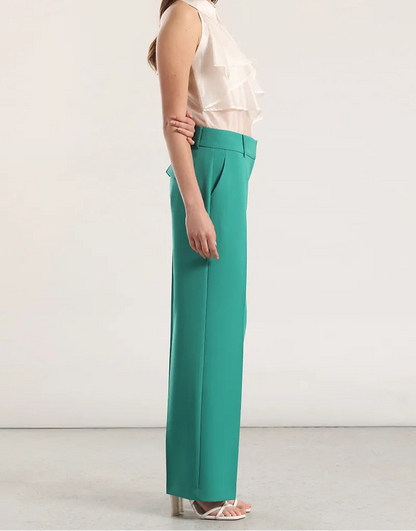 pantalon-mujer-masculino-recto-tiro-alto-verde