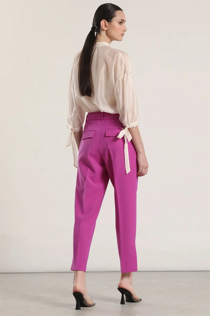 pantalon-mujer-sastre-tiro-alto-con-cinturon-violeta
