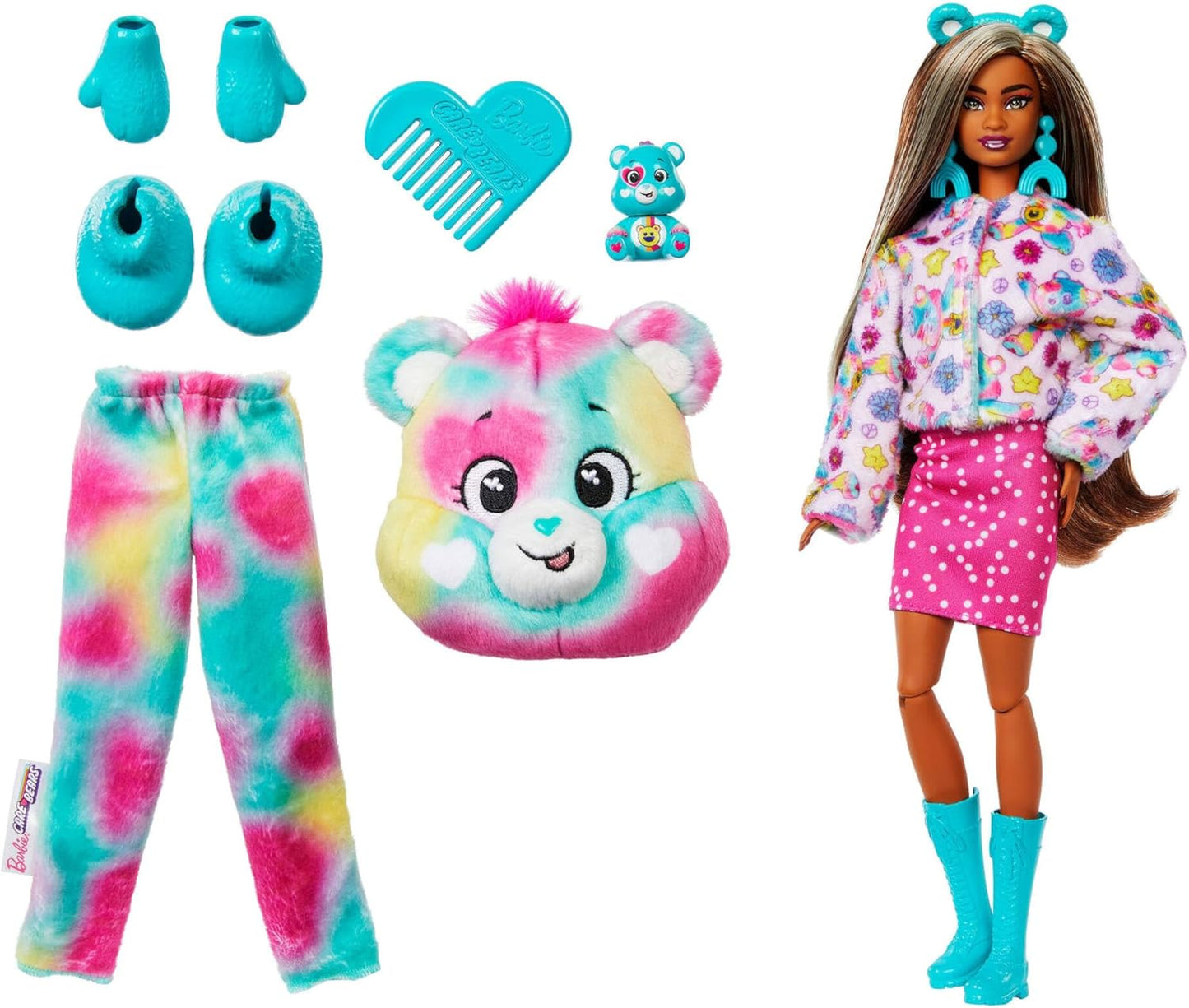 Barbie Cutie Reveal Care Bears Serie 2 Good Vibes Bear
