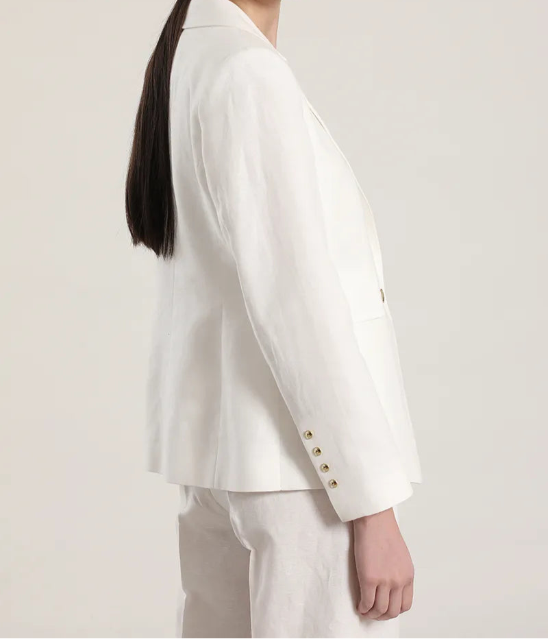 blazer-mujer-clasico-entallado-lino-algodón-crudo