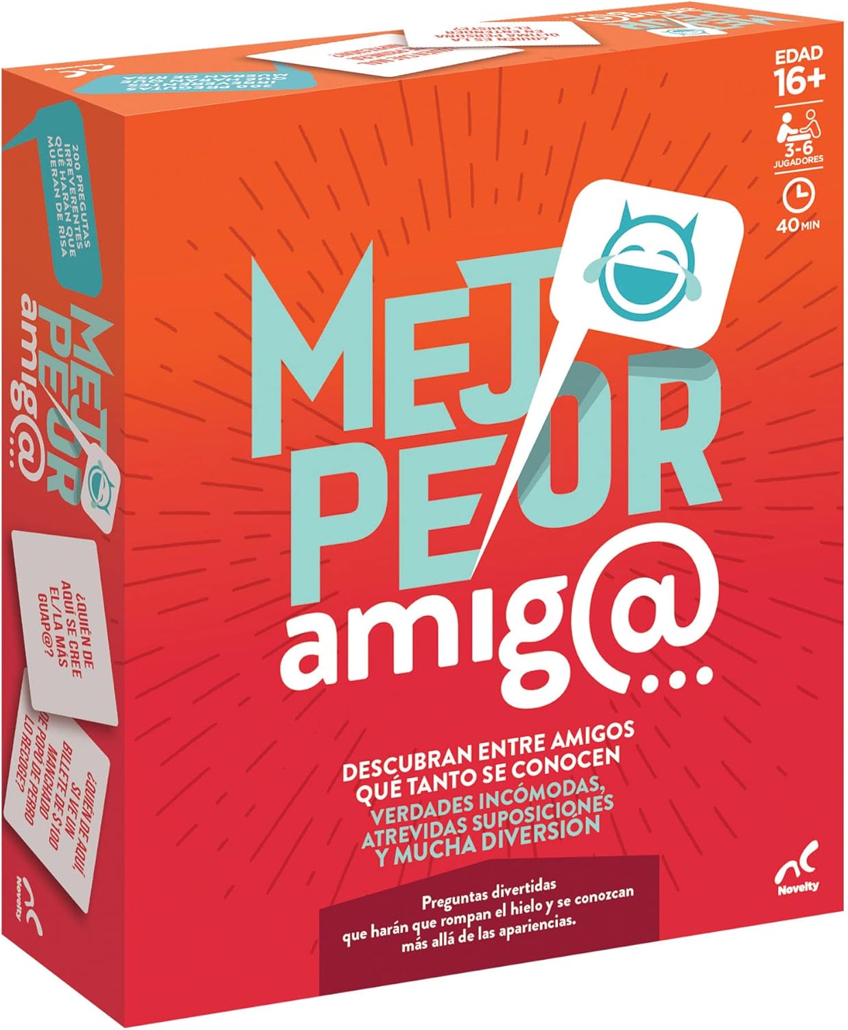 Juego Mejor Peor Amigo