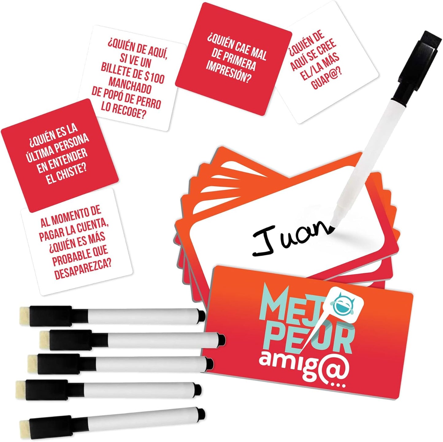 Juego Mejor Peor Amigo