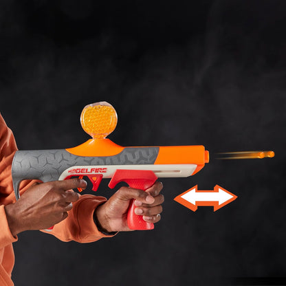 Lanzador Nerf Pro Gelfire Quadrant 5.000 recargas de gel incluidas
