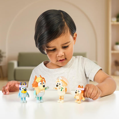 Figuras Bluey Wedding Time