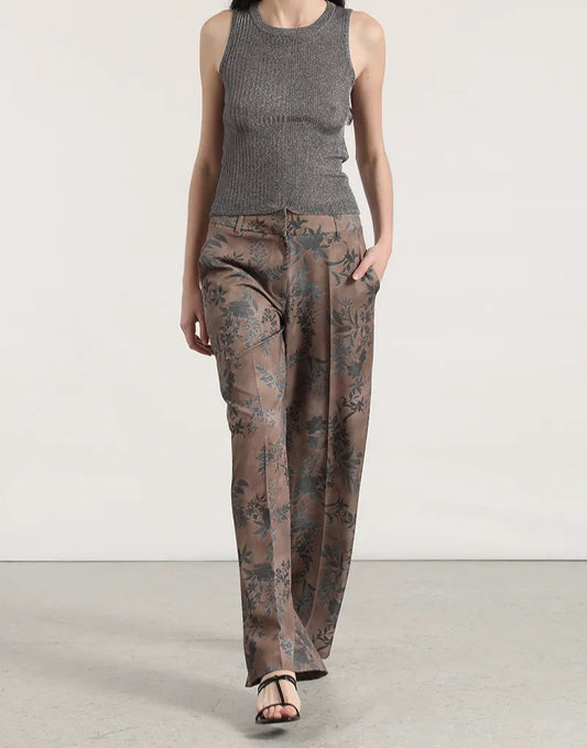 pantalon-mujer-ancho-tiro-alto-estampado-cafe