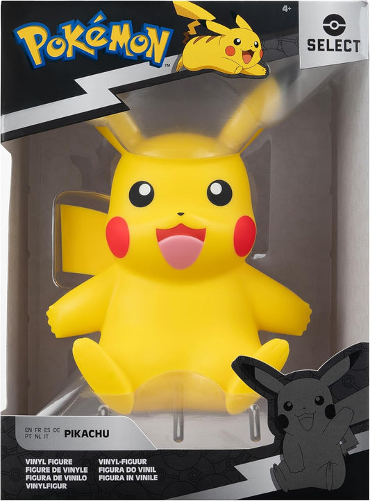 Pokémon Figura Pikachu – 8” Vinilo Coleccionable