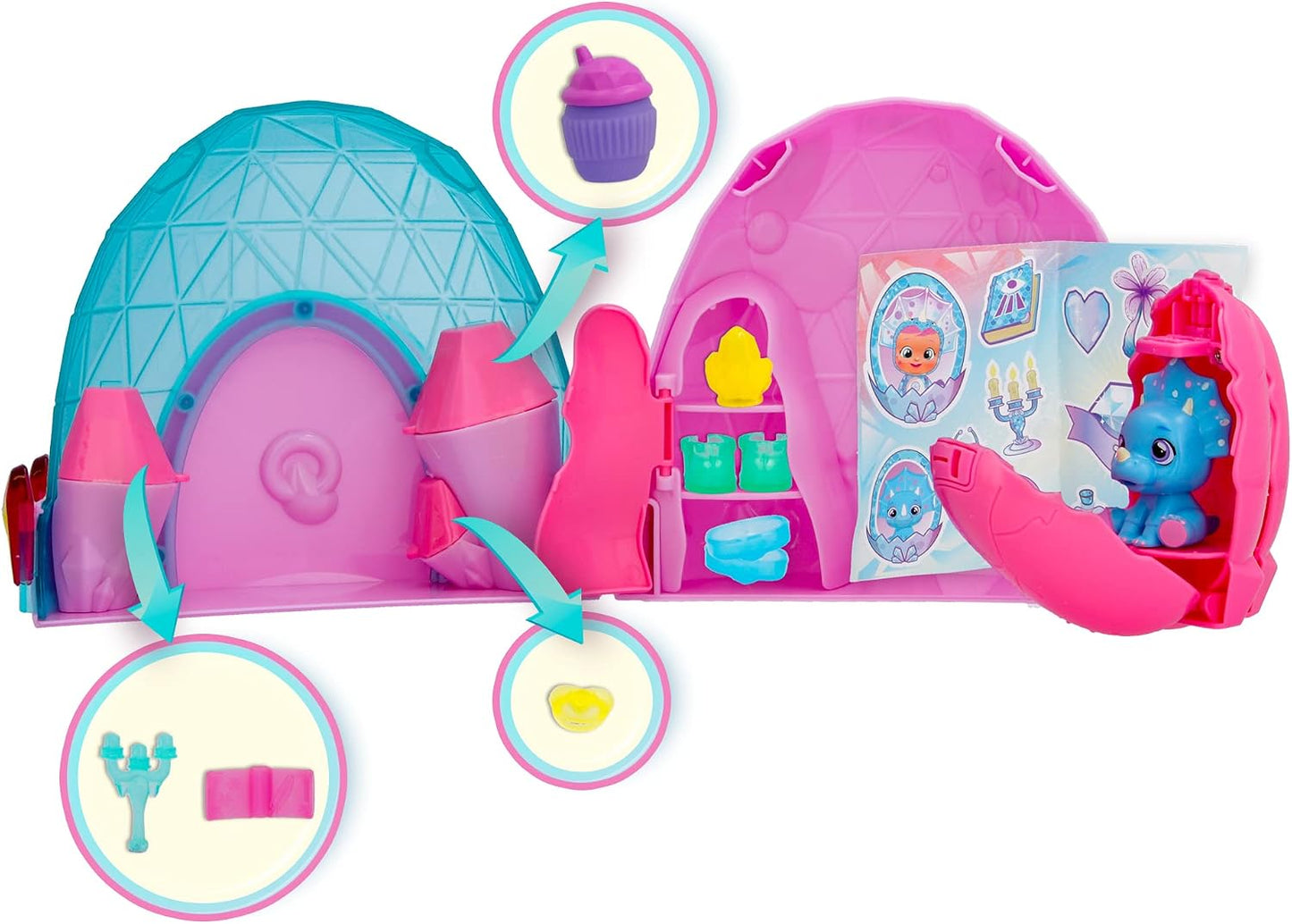 Bebés Llorones Lágrimas Mágicas Icy World Dinos