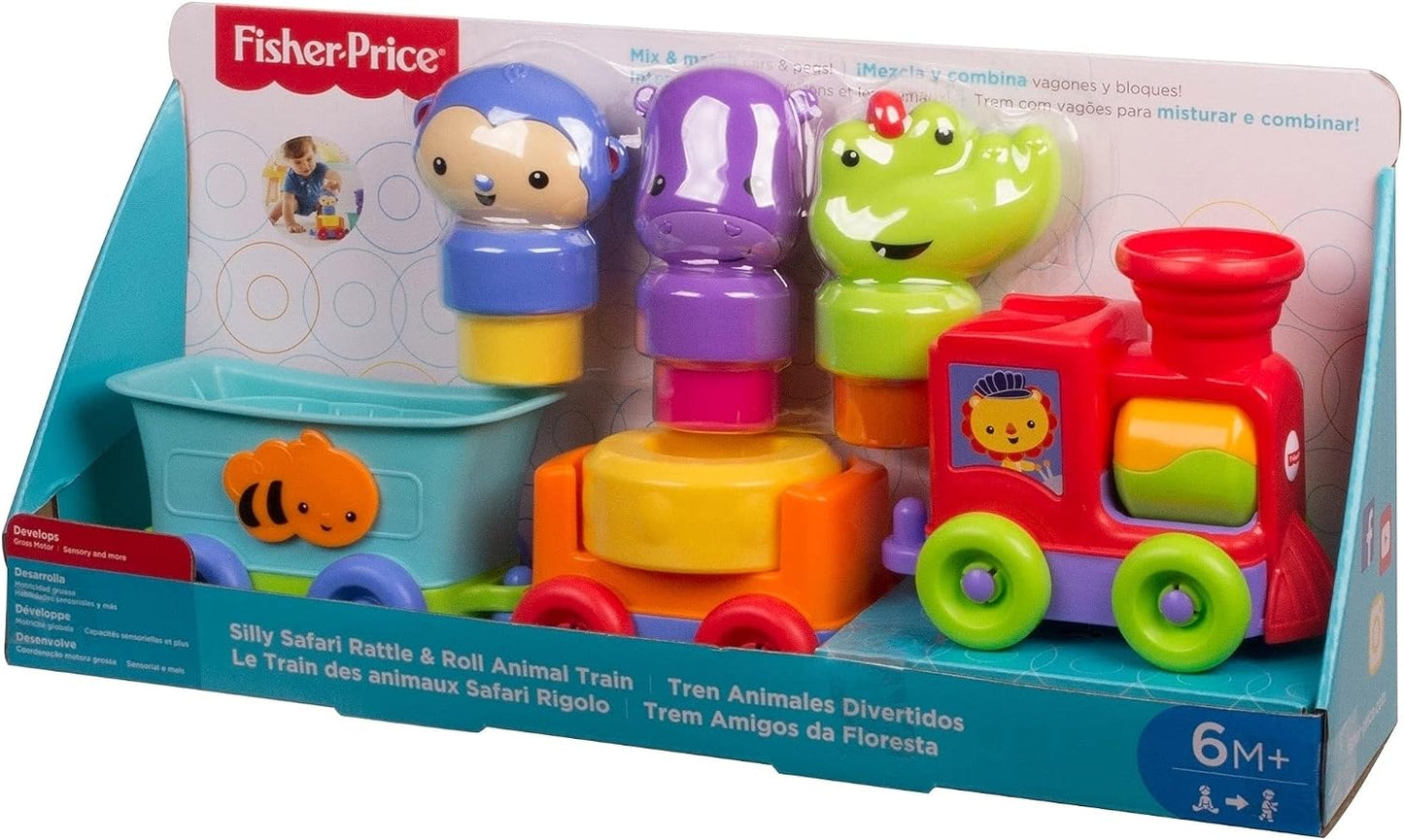 Juguete Para Bebés Tren Animales Divertidos
