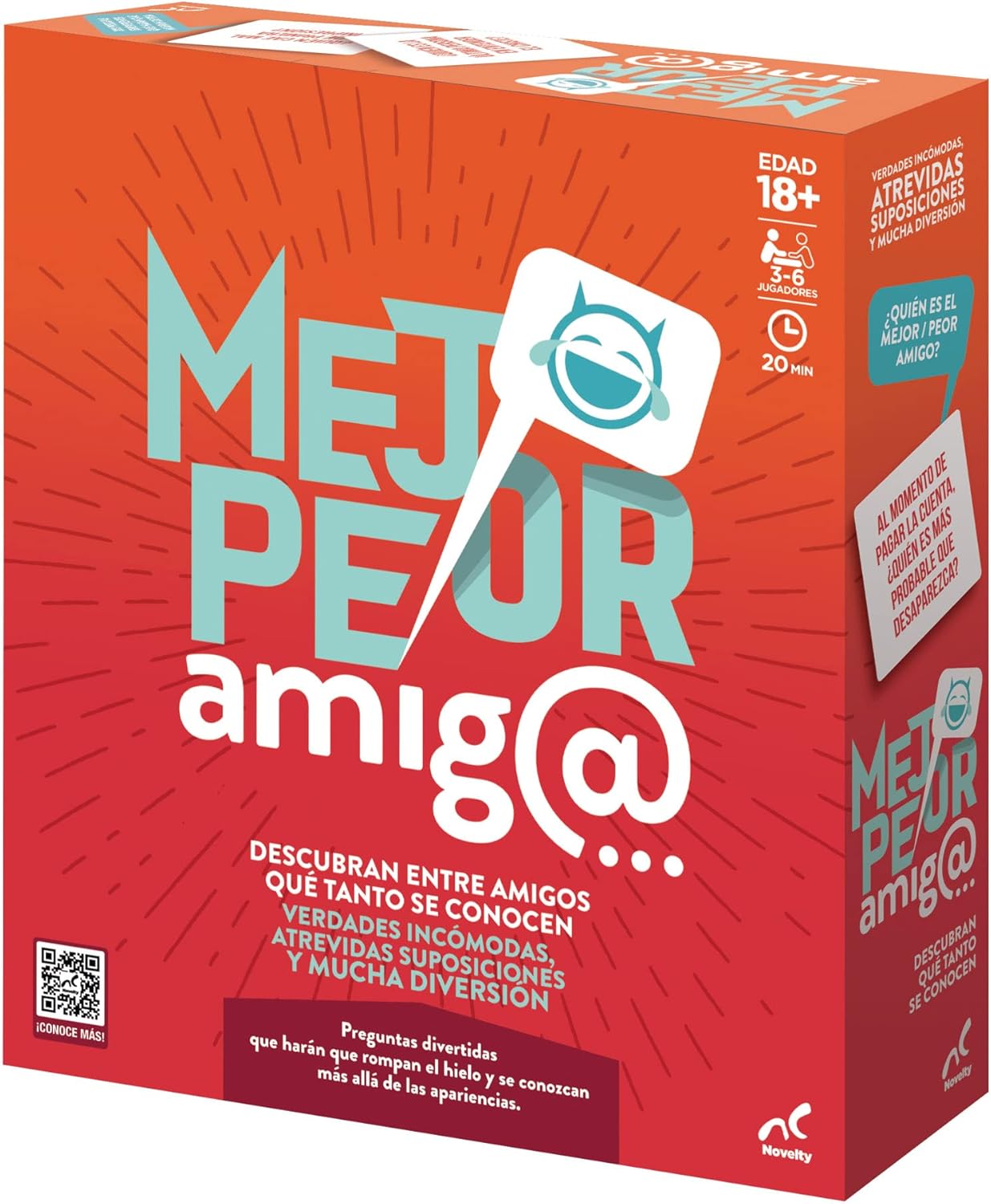 Juego Mejor Peor Amigo