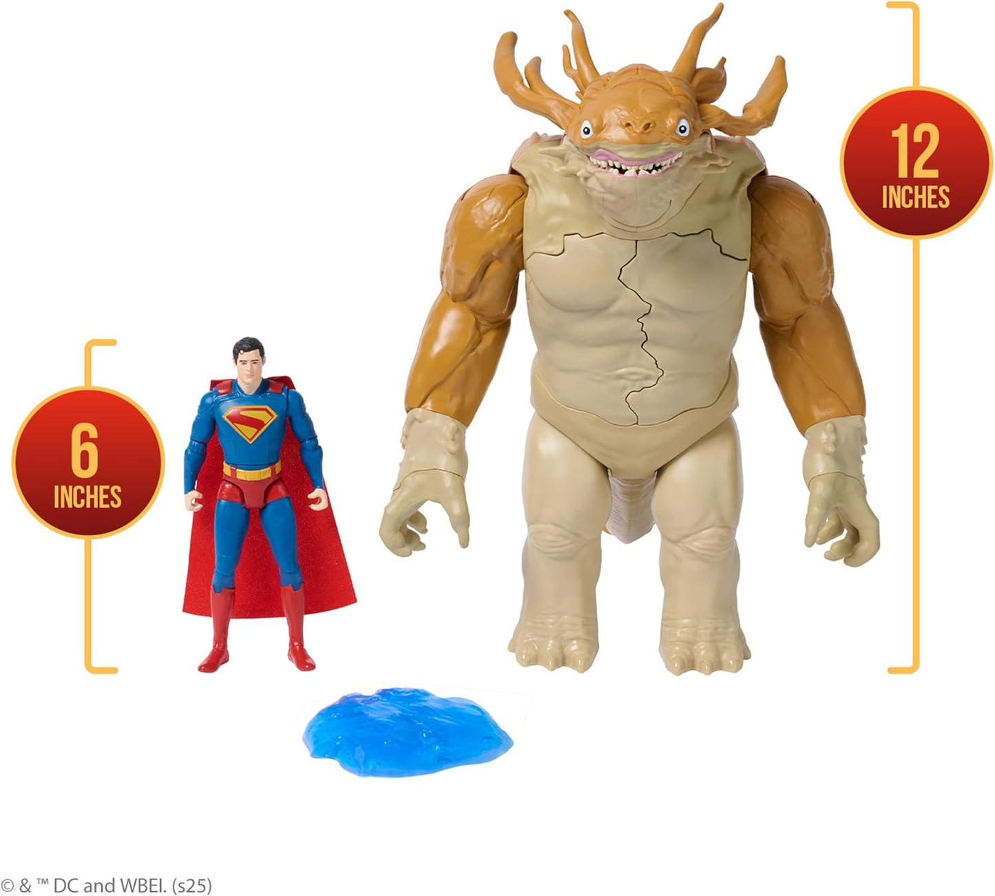 Figura de acción Superman vs Kaiju Slime