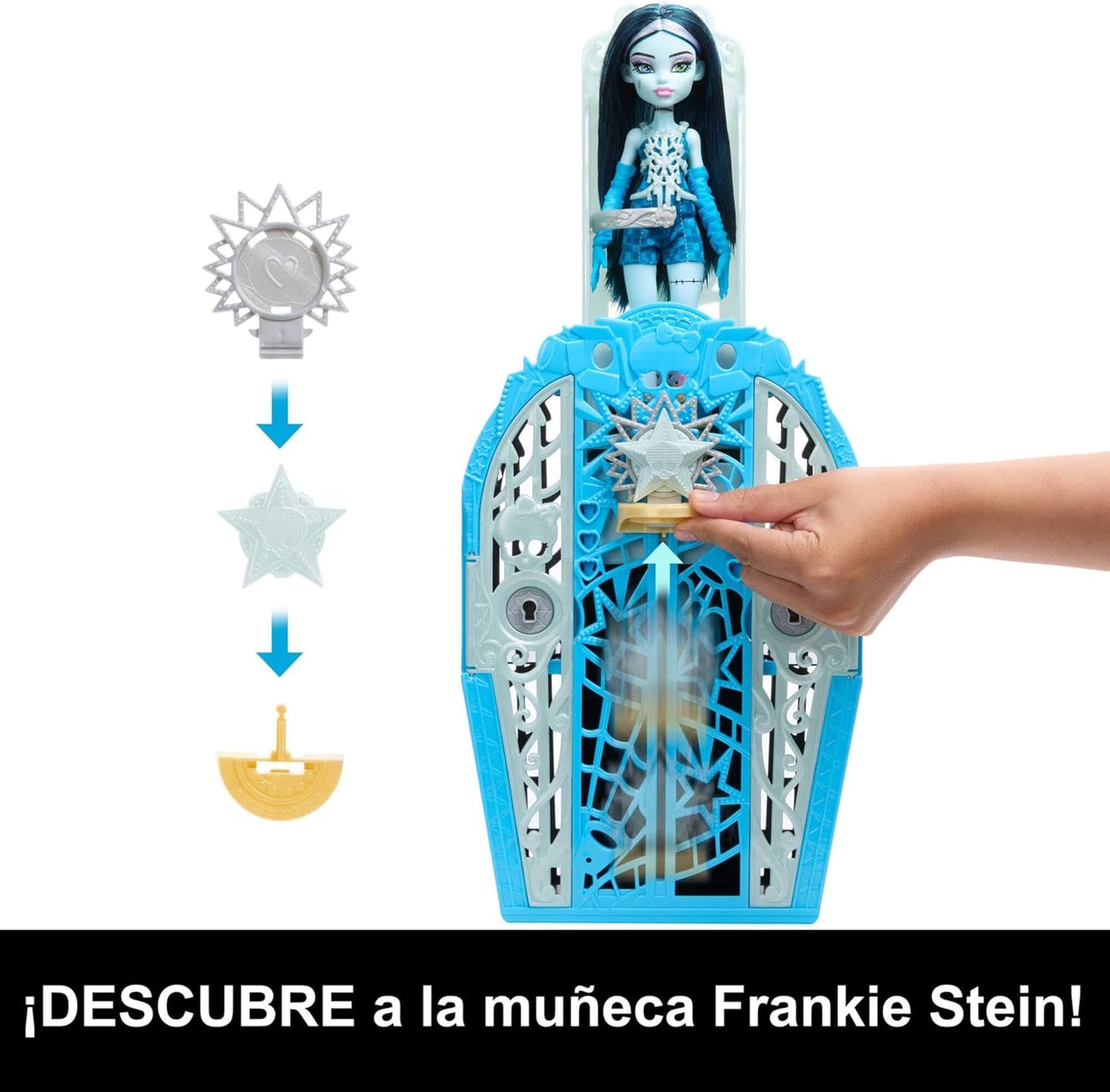 Muñeca Monster High Skulltimate Secrets Hauntlywood Mysteries Frankie