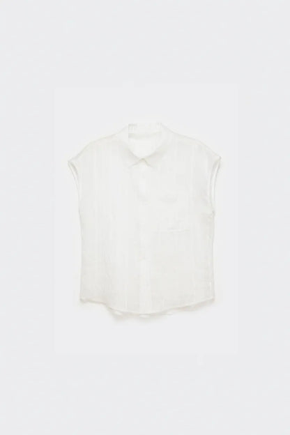 Blusa Mujer Voile Fantasia Crudo