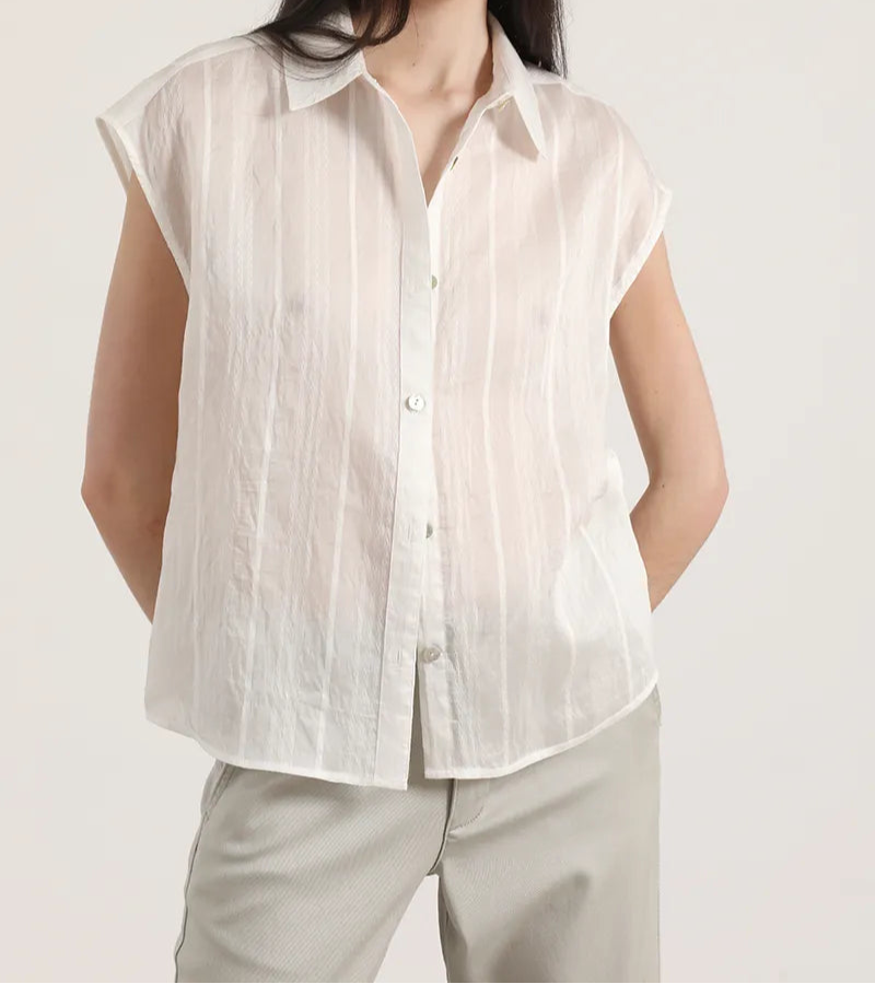 Blusa Mujer Voile Fantasia Crudo