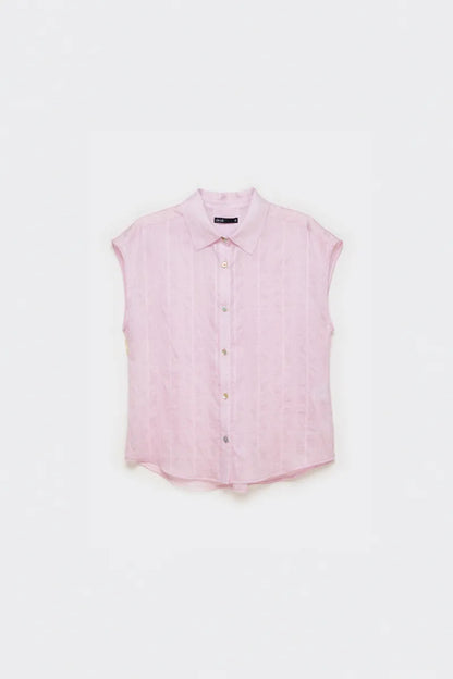 Blusa Mujer Voile Fantasia Rosa