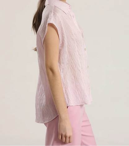 Blusa Mujer Voile Fantasia Rosa