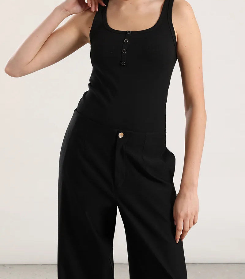 polera-mujer-top-botones-algodón-ribb-negro