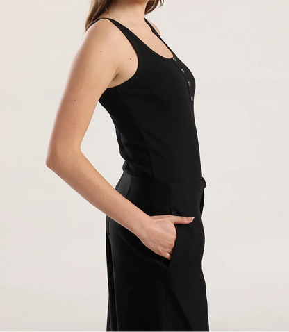 polera-mujer-top-botones-algodón-ribb-negro