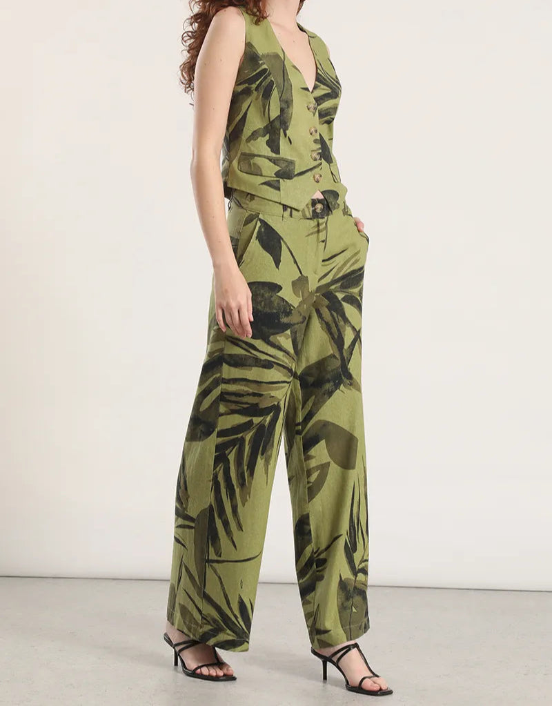 pantalon-mujer-ancho-tiro-alto-mezcla-lino-estampado-verde