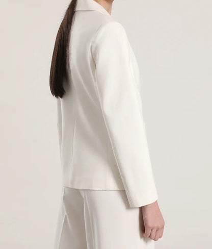 Blazer Mujer Basico Roma Crudo