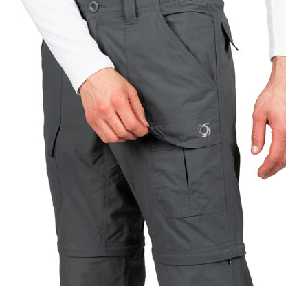 Pantalón Hombre Desmontable Kaweskar Gris