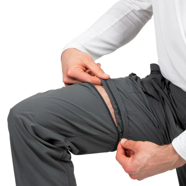 Pantalón Hombre Desmontable Kaweskar Gris