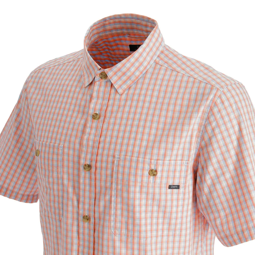 Camisa Hombre Manga Corta Tahoe Damasco