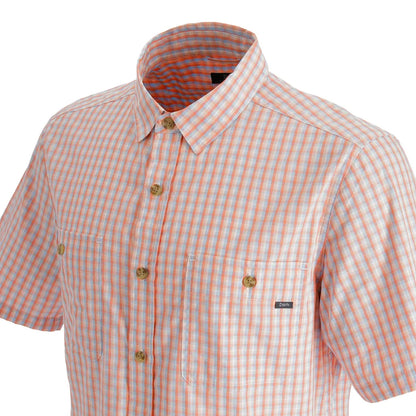 Camisa Hombre Manga Corta Tahoe Damasco