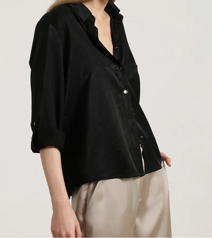 Blusa Mujer Basica Negro