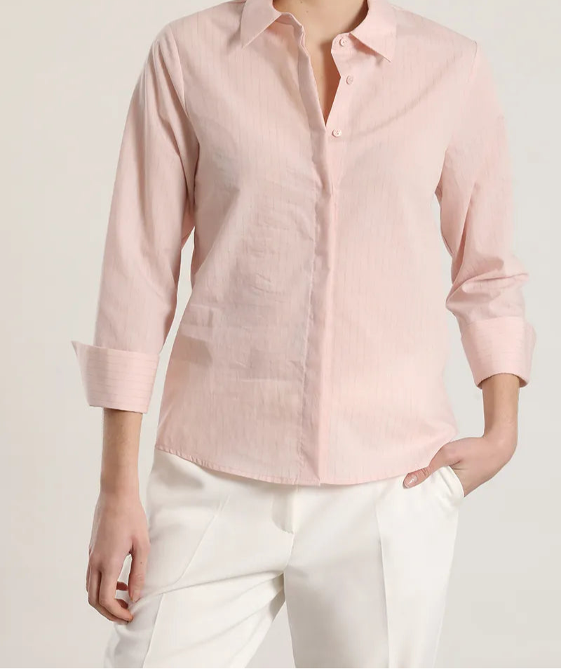 camisa-mujer-algodon-listado-rosa