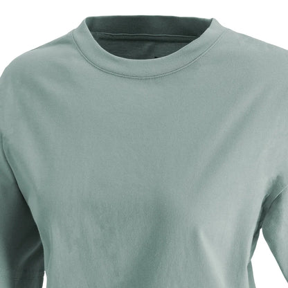 Polera Mujer Manga Corta Daily Celeste