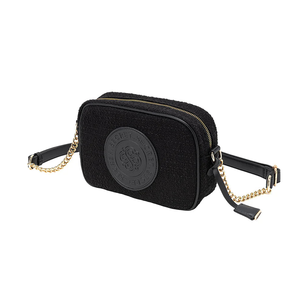 Cartera Mujer Bandolera Para Mujer Lyon Negra