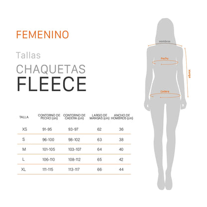 Polar Mujer Denis Azul