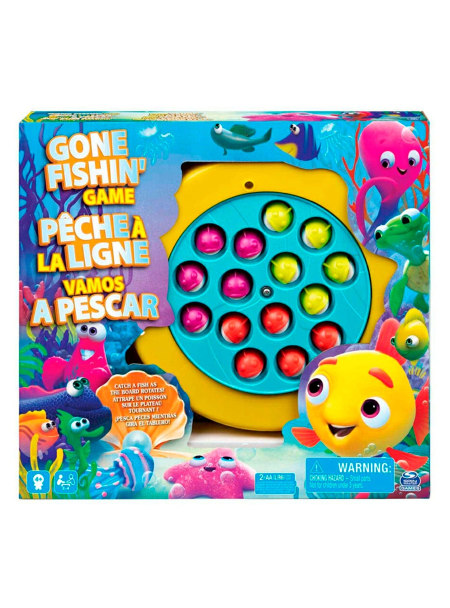 Juego de Mesa Infantil Vamos a Pescar