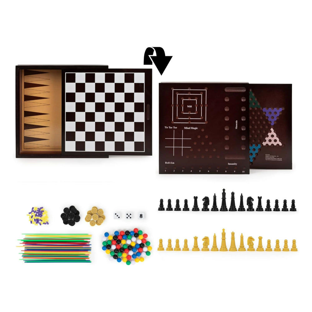 Set de Juegos de Mesa Clásicos 10
