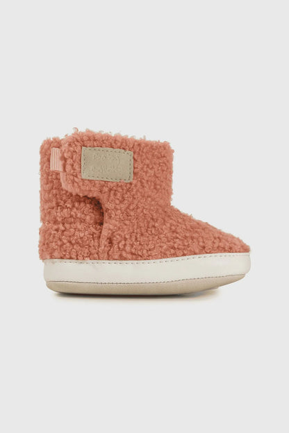 Bota Bebé Niña Chiporro con Velcro Rosada